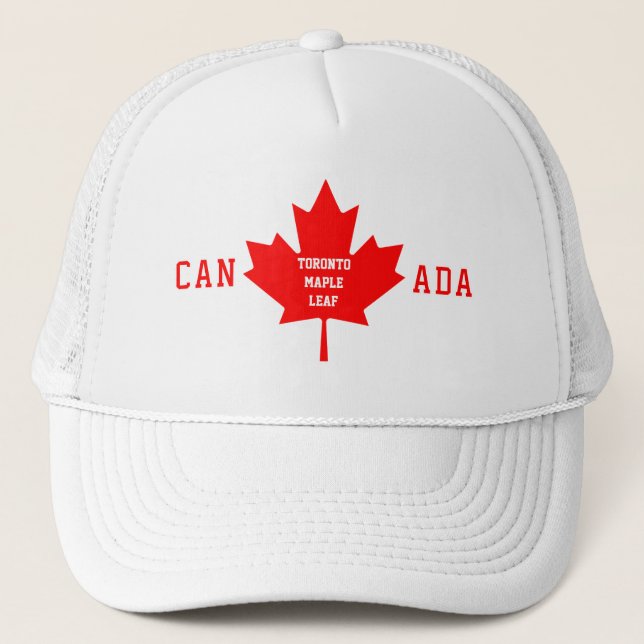 Canada Toronto Maple Leaf Trucker Hat (Front)