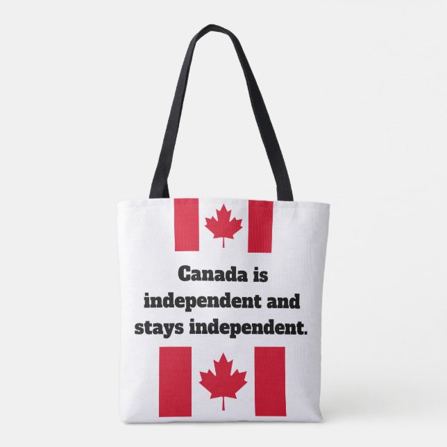 Canada Tote Bag (Back)