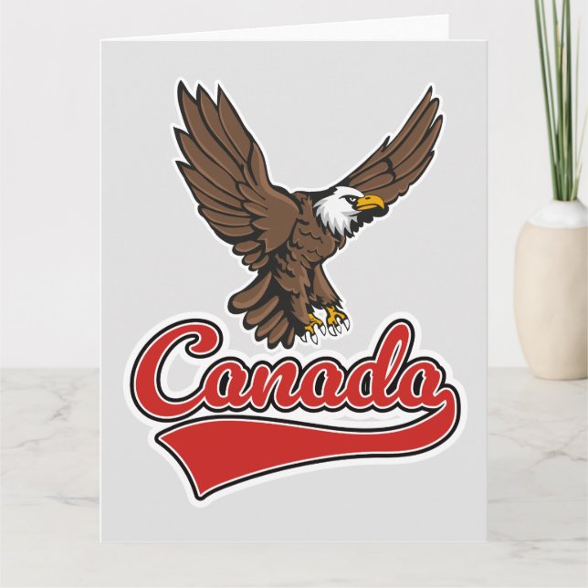Canada Travel logo Card (Front)