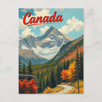 Canada Travel Postcard