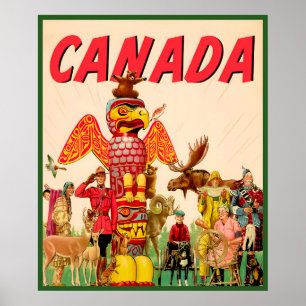Canada Travel Poster 