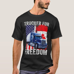 Canada Truck Freedom Convoy Canadian Trucker Rule T-Shirt