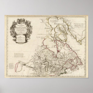 Canada, United States, North America Poster