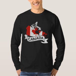 Canada USA America Hockey Canadian Maple Leaf  6 T-Shirt