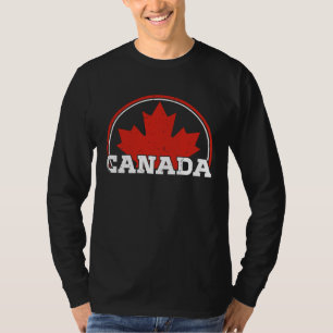 Canada USA America Hockey Canadian Maple Leaf  7 T-Shirt