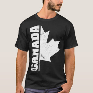 Canada USA America Hockey Canadian Maple Leaf T-Shirt