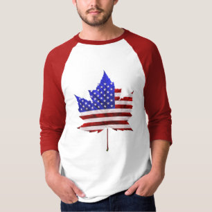 Canada USA Souvenir Jersey Shirt - Men's