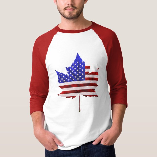 Canada USA Souvenir Jersey Shirt - Men's (Front)