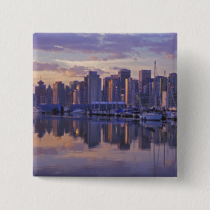 Canada, Vancouver, British Columbia. Vancouver 15 Cm Square Badge