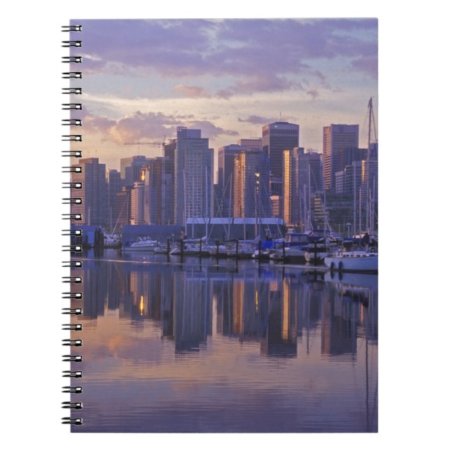 Canada, Vancouver, British Columbia. Vancouver Spiral Notebook (Front)