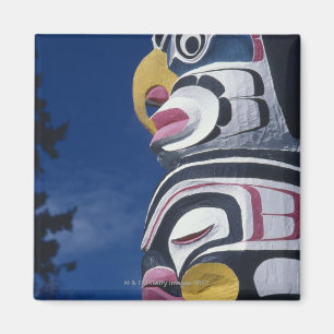 Canada, Vancouver, Stanley Park, totem pole, Magnet