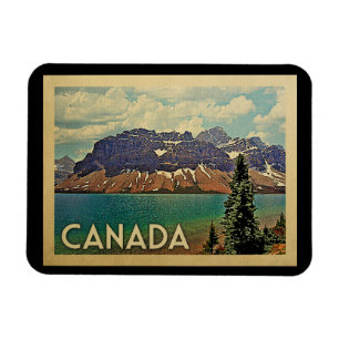Canada Vintage Travel Magnet