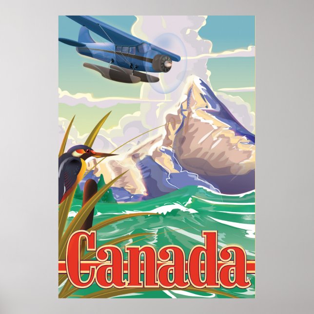 Canada Vintage Travel poster (Front)