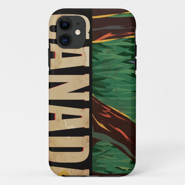 Canada Vintage Travel Poster Case-Mate iPhone Case (Back)