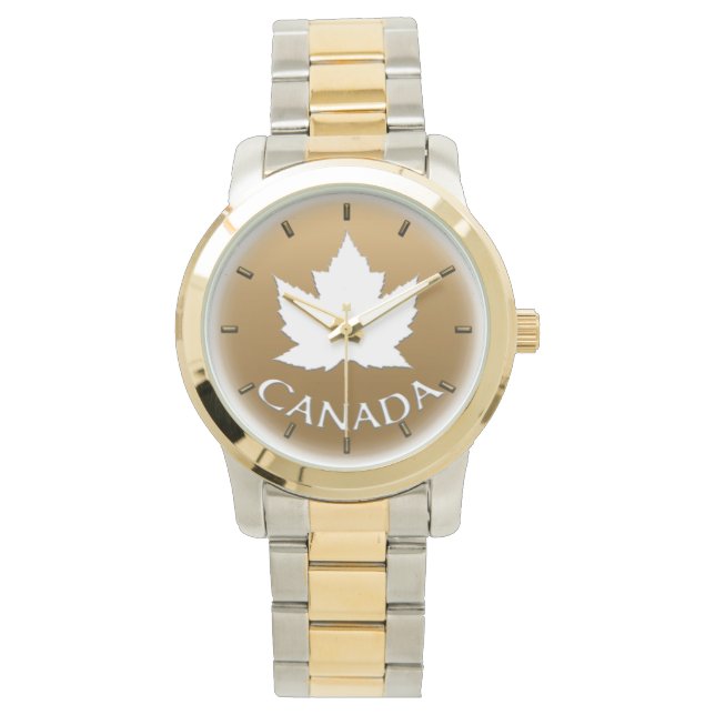 Canada Watch Cool Canada Souvenir Wrist Watch (Front)