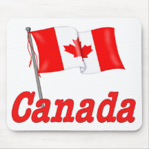 Canada Waving Flag