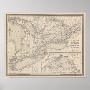 Canada West Upper Poster