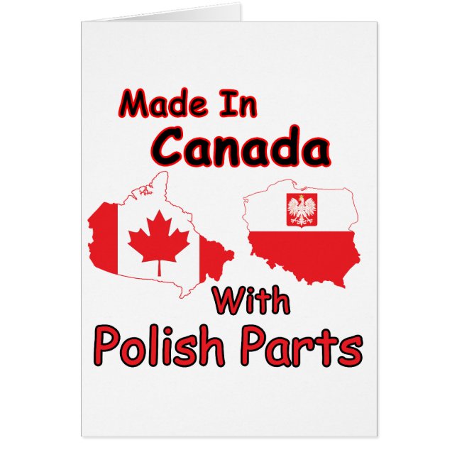 Canada With Polish Parts (Front)
