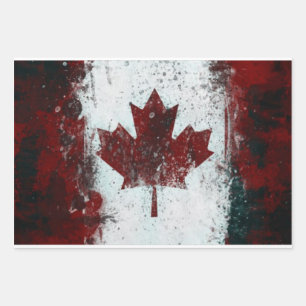 Canada Wrapping Paper Sheet