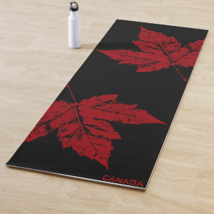 Canada Yoga Mats Canada Maple Leaf Yoga Mat