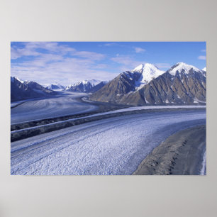 Canada, Yukon Territory, Kluane National Park. Poster