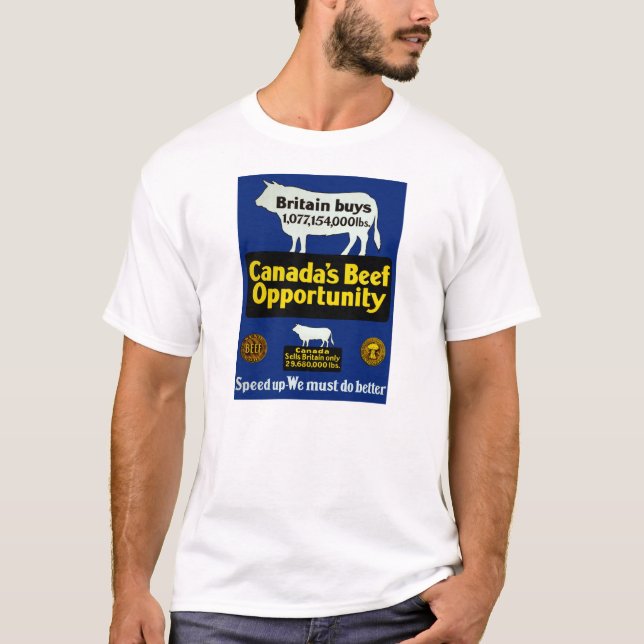 Canada's Beef Opportunity T-Shirt (Front)