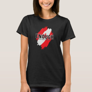 Canada's Flag End Gun Violence No Gun Violence Awa T-Shirt