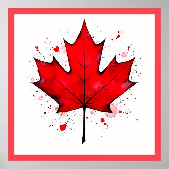 Canada's Soul Leaf Poster (Front)