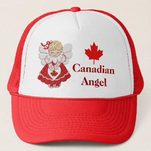 Canadian Angel Trucker Hat