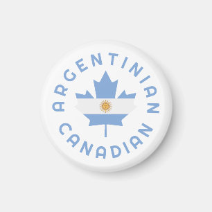 Canadian Argentinian Roots Magnet