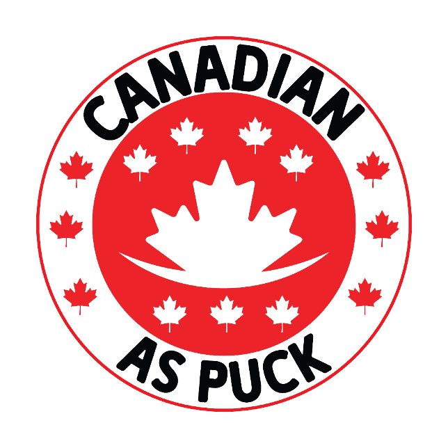 Canadian As Puck T-Shirt (Creator Uploaded)