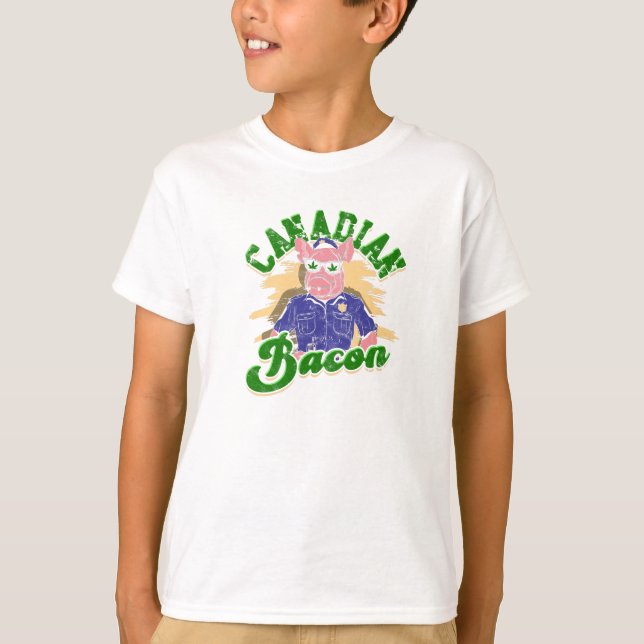 Canadian Bacon - weed T-Shirt (Front)