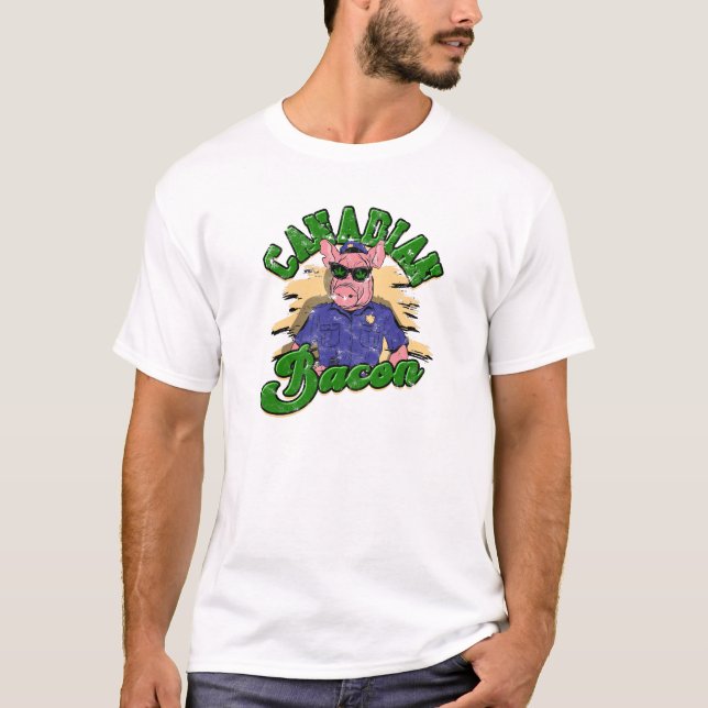 Canadian Bacon - weed T-Shirt (Front)