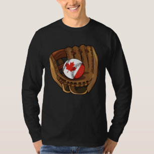 Canadian Baseball Sport Canada Baseball Team T-Shirt