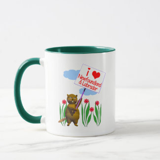 Canadian Beaver Loves Newfoundland, Labrador Mug