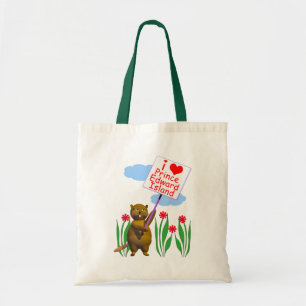 Canadian Beaver Loves Prince Edward Island Tote Bag