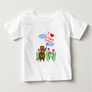 Canadian Beaver Loves the Yukon Baby T-Shirt