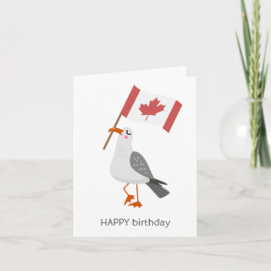 Canadian Birthday Card – Happy Birthday