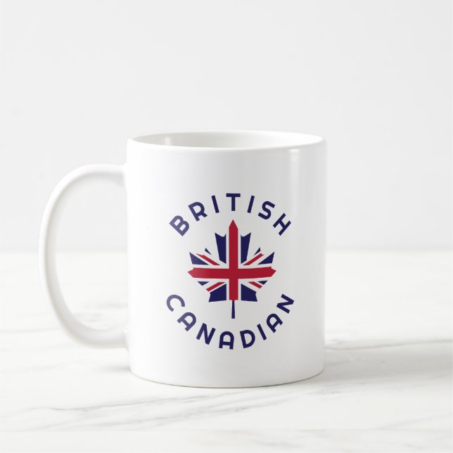 Canadian British Roots Coffee Mug (Left)