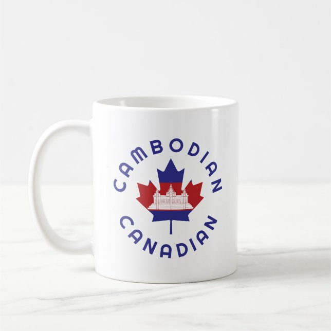 Canadian Cambodian  Roots Coffee Mug (Left)
