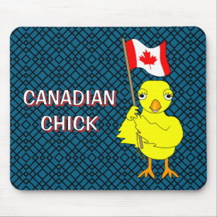Canadian Chick Mouse Pad