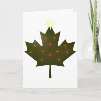 Canadian Christmas Holiday Card