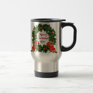 Canadian Christmas Travel Mug
