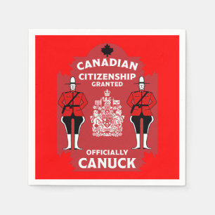 Canadian Citizenship Celebration Gift Napkin