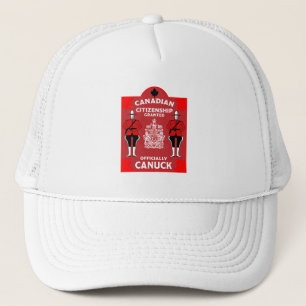 Canadian Citizenship Celebration Gift Trucker Hat