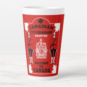 Canadian Citizenship Celebration Latte Mug