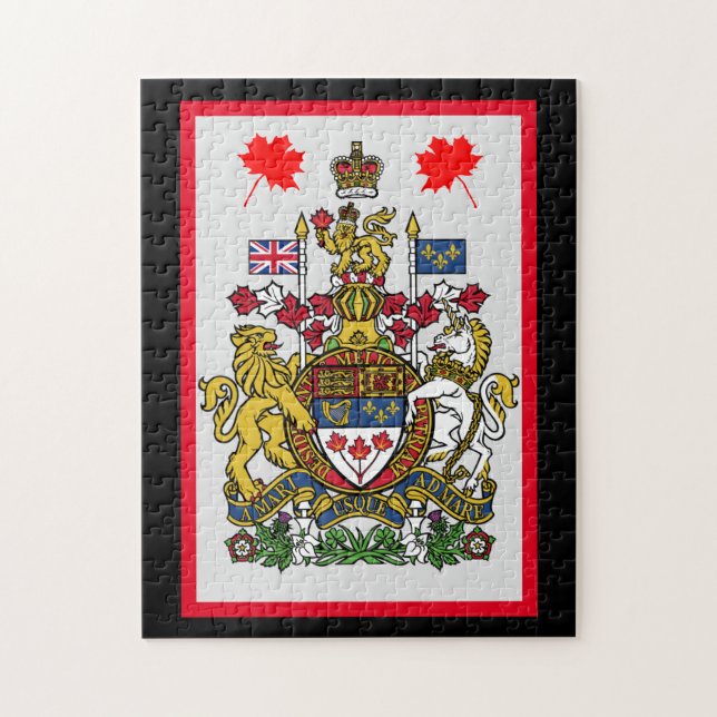 Canadian Code of Arms JigsawPuzzle Jigsaw Puzzle (Vertical)