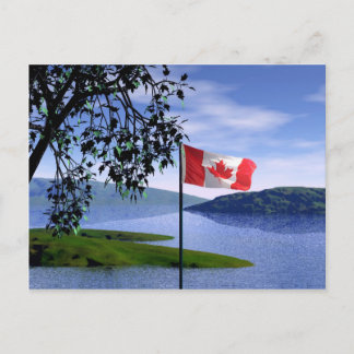 Canadian Colours Postcard