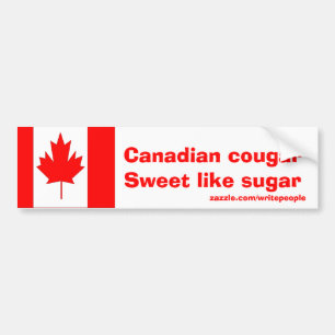 Canadian Cougar Bumper Sticker