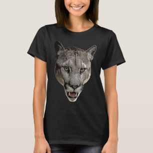 Canadian Cougar Mountain Lion Big Cat Carnivore T-Shirt